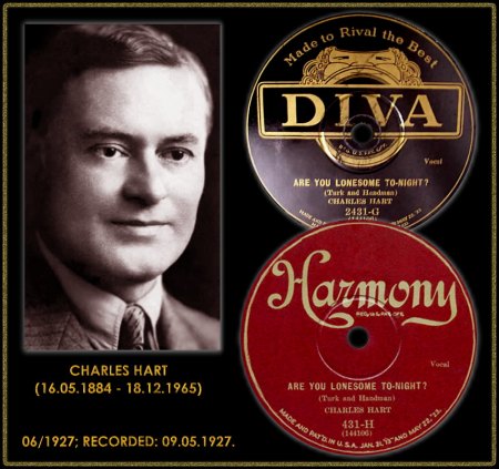 Charles Hart: The Golden Tenor of the 78rpm Era